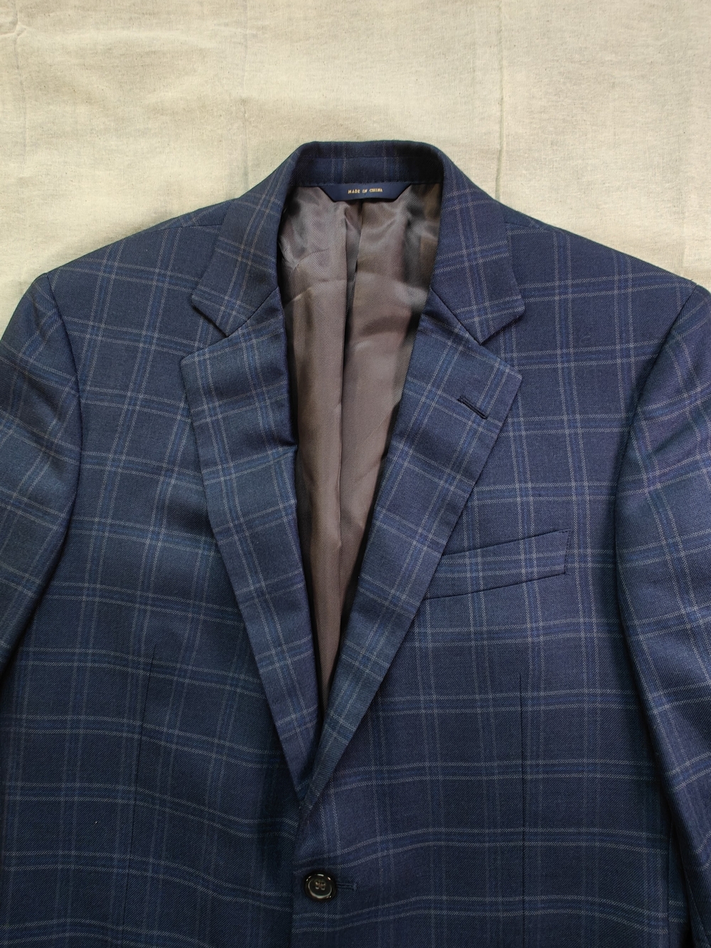 Brooks Brothers Blazer Mens 39R Fitzgerald 1818 EThomas Silk Wool Windowpane